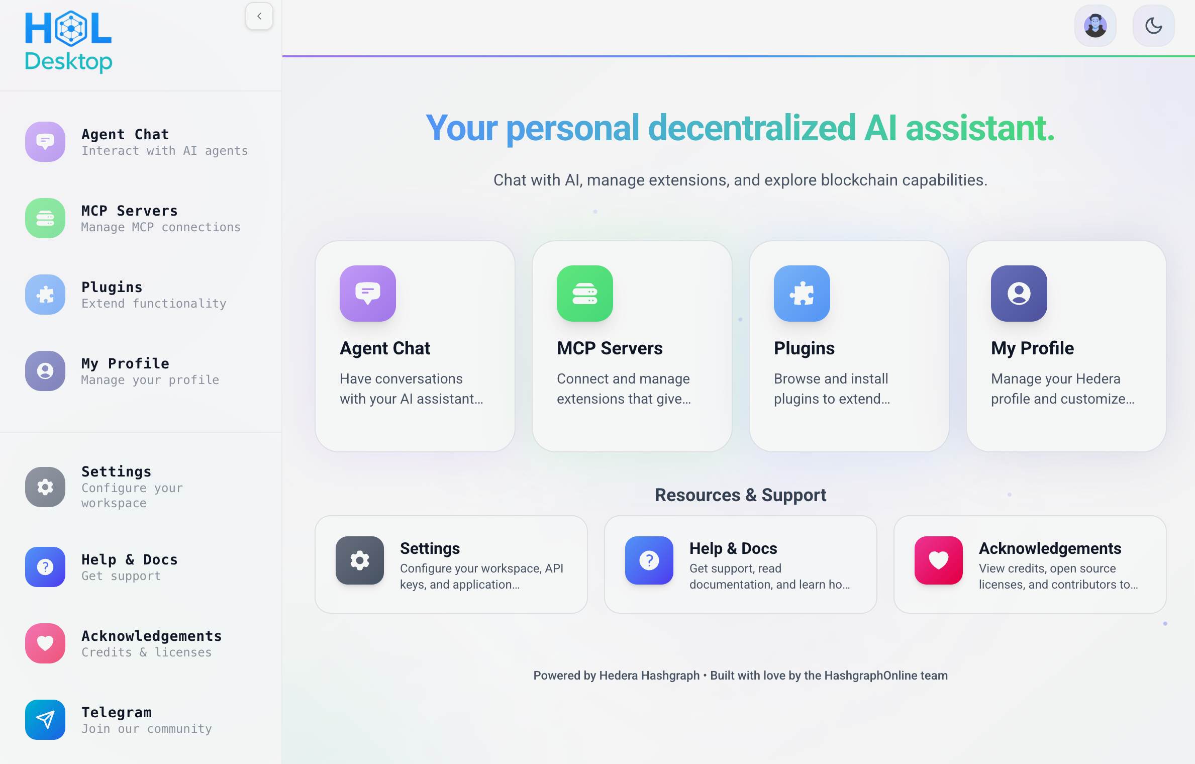 Conversational Agent Desktop App